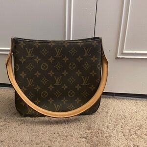 Louis Vuitton Brown Monogram Shoulder Bag